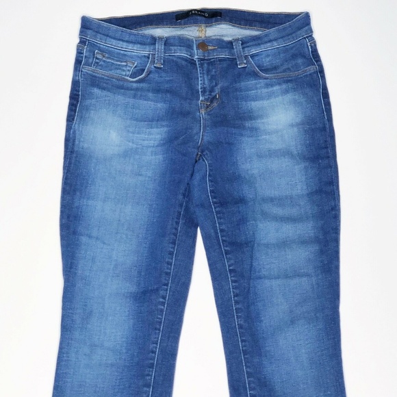 J Brand Jeans Skinny Crop Affinity Dark Wash (S56) - Picture 3 of 8